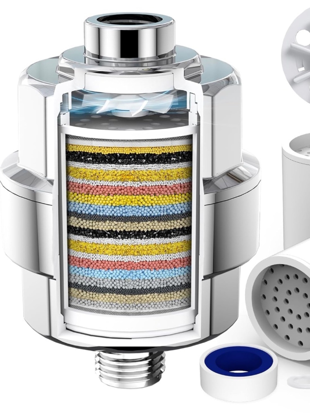 20-Stage Shower Filter-Shower Head Filter for Hard Water